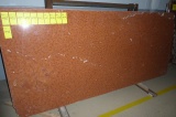 Stone Slab, 2 CM Thick, Rosso Verona Granite Polished, 117