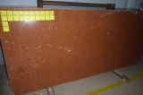 Stone Slab, 2 CM Thick, Rosso Verona Granite Polished, 117