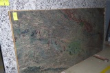 Stone Slab, 3 CM Thick, Verde Fucco Granite Polished, 121