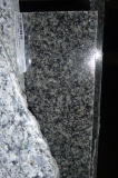 Stone Slab, 3 CM Thick, Impala Black Granite Polished, 130