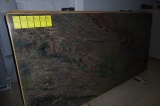 Stone Slab, 3 CM Thick, Verde Fucco Granite Polished, 121