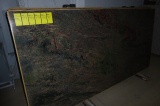 Stone Slab, 3 CM Thick, Verde Fucco Granite Polished, 121