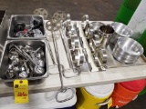 S.S. Food Containers, Ladles, Etc.