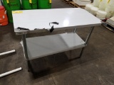 S.S. Work Table w/Under Shelf