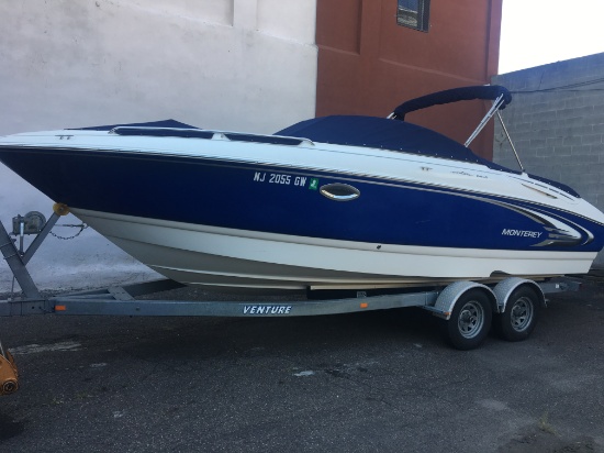 Case Backhoe & Monterey Boat