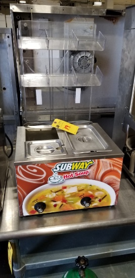 Duke Tabletop Electric Soup Warmer