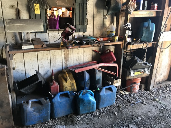 Gas Cans, Ramps, Hand Tools, Etc.