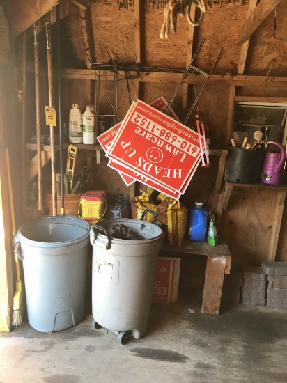 Hand Tools, Brooms, Gardening Tools, Etc.