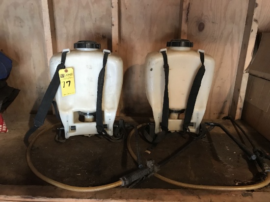 Pro 4 Gallon Back Pack Sprayers
