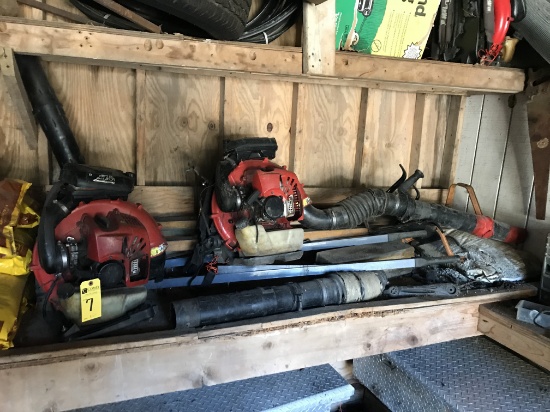 Leaf Blowers, Wheel Barrel Parts, Etc.