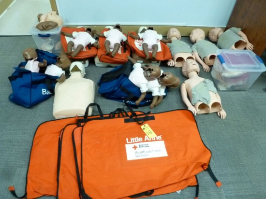 Adult/Child Resuscitation Doll and Mannequin w/Bag