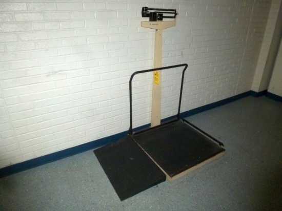 Health O Meter Wheelchair Scale