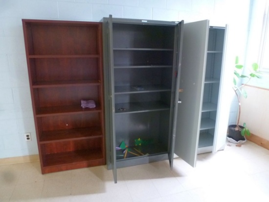 Bookcases, Storage Cabinets, Folding Tables, Etc.