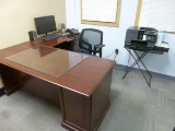 Laminate Single Pedestal Desk 65