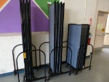 Room  Dividers w/Cart