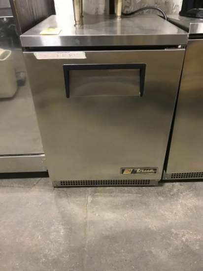 True Stainless Steel Undercounter Single Door Refrigerator