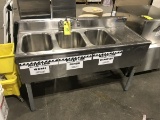 Eagle Stainless Steel Triple Bowl Bar Sink