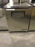 True Stainless Steel Undercounter Single Door Refrigerator