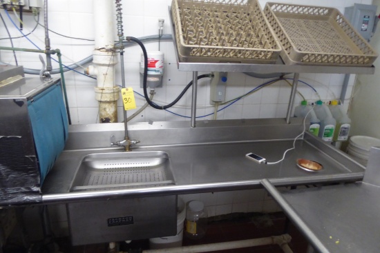 Dishwashing Line Table & Sink