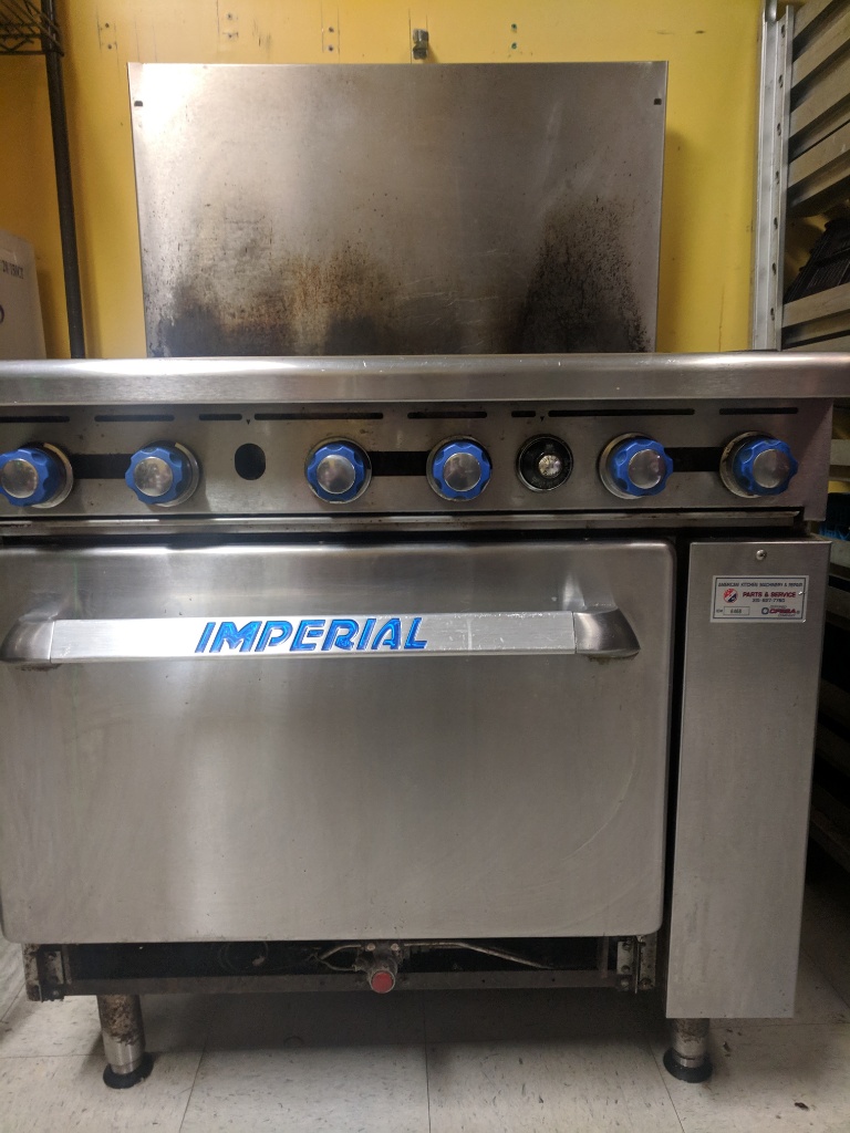 Imperial Range, 6 Open Burners