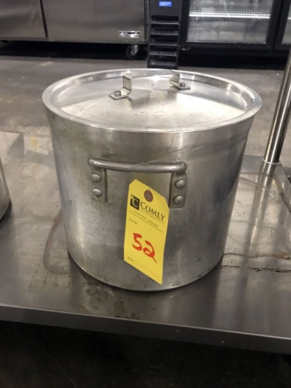 Winco Aluminum Pot W/lid