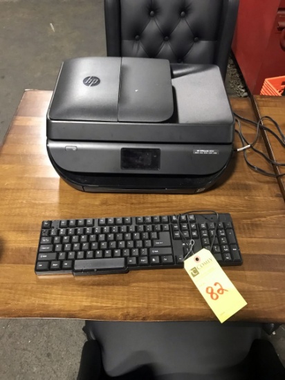 Hp Officejet 4650 & Keyboard