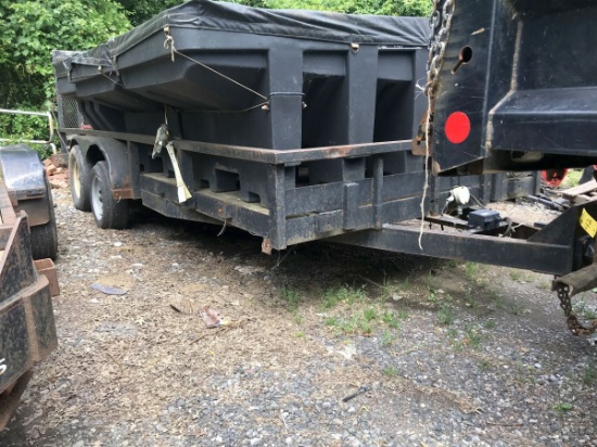 1993 18' International Construction Trailer