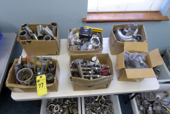 S.S. Pipe Fittings, Valves, Etc.