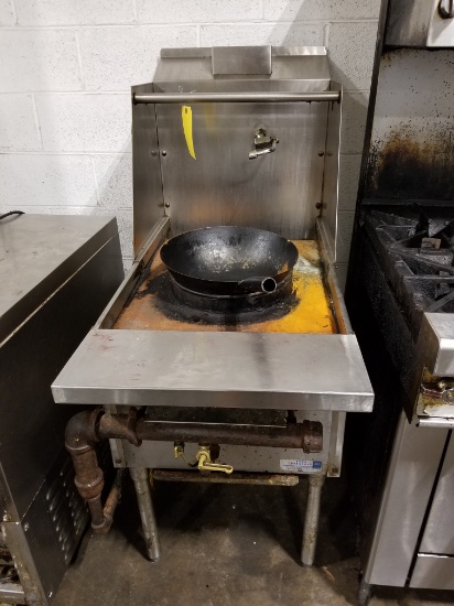 Gas Wok Cooking Station
