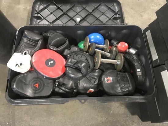 Weights, Pads, Gloves, Ropes, Etc.