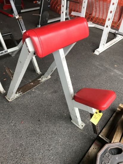 Streamline Seated Bicep Curl Bench