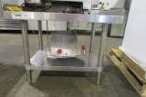 Stainless Steel Prep Table