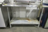 Stainless Steel Prep Table