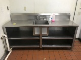 Stainless Steel Sink & Prep Station