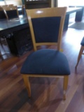 Wood Framed Cushioned Dinner Chairs