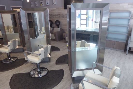 Double Sided Modular Barber Stations