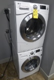 LG Stacked Washer & Dryer Unit