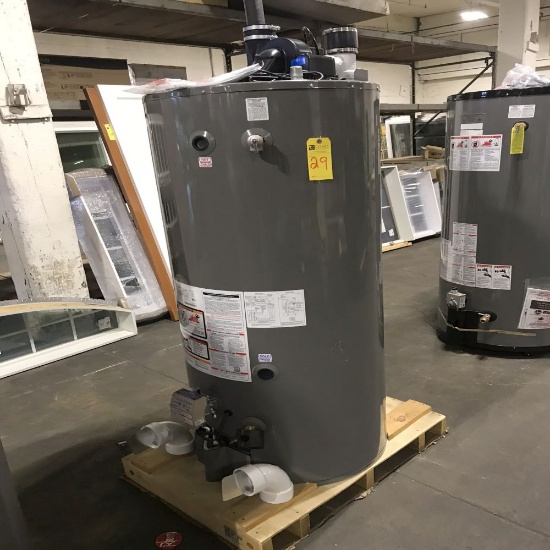 Rheem Power Direct Vent 75-Gal Commercial Gas Water Heater