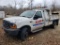 2001 Ford F-550 XL Super Duty Single Axle Mason Dump Truck