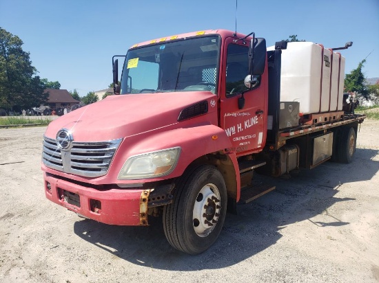 2006 Hino 338 Flatbed Truck