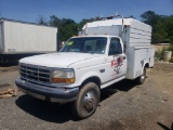 1992 Ford F-350 XLT Utility Truck