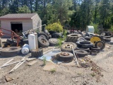 Asst. Tires, Generator, Gang Box, Etc.