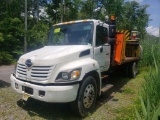 2010 Hino 268 Single Axle Attenuator Truck