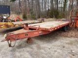 2009 Ditch Witch Tandem Axle Deckover Trailer