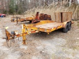 2005 Butler Tandem Axle Landscape Trailer