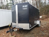 2015 Franklin Car Mate Single Axle Enclosed Cargo Trailer