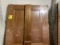 2-Panel Mahogany Doors w/Jambs, 32