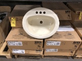 Oval Lavatory Sinks (10 Each) (Lot)