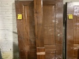 2-Panel Mahogany Doors w/Jambs, 30