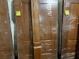 2-Panel Mahogany Doors w/Jambs, 30